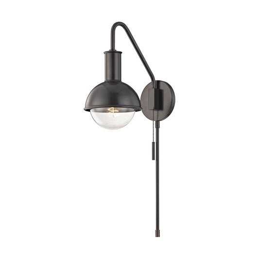 Riley Plug-In Sconce - Old Bronze by Mitzi