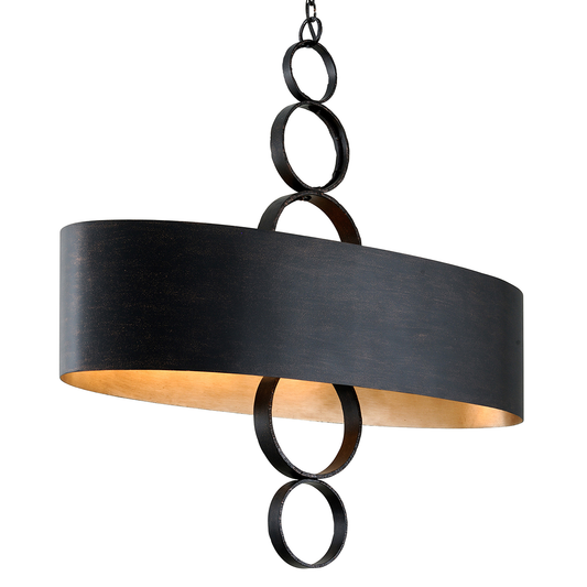 Rivington Linear - 6-Light - Charred Copper - Troy Lighting F7237-CH