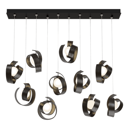 Riza 10-Light Pendant - Oil Rubbed Bronze by Hubbardton Forge