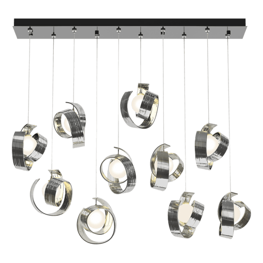 Riza 10-Light Pendant - Sterling by Hubbardton Forge
