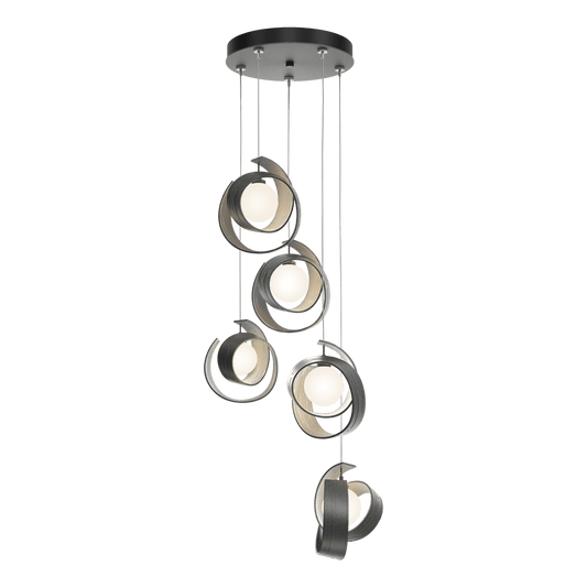 Riza 5-Light Pendant - Natural Iron by Hubbardton Forge