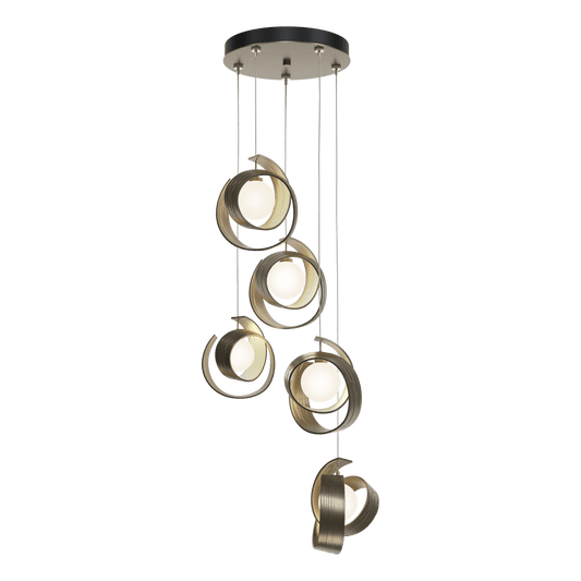 Riza 5-Light Pendant - Soft Gold by Hubbardton Forge