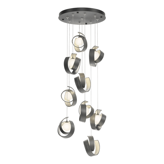 Riza 9-Light Pendant - Natural Iron by Hubbardton Forge