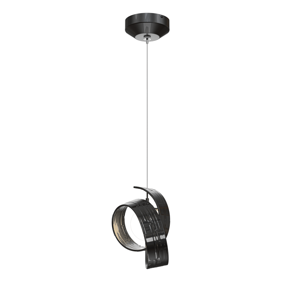 Riza Low Voltage Mini Pendant - Ink by Hubbardton Forge