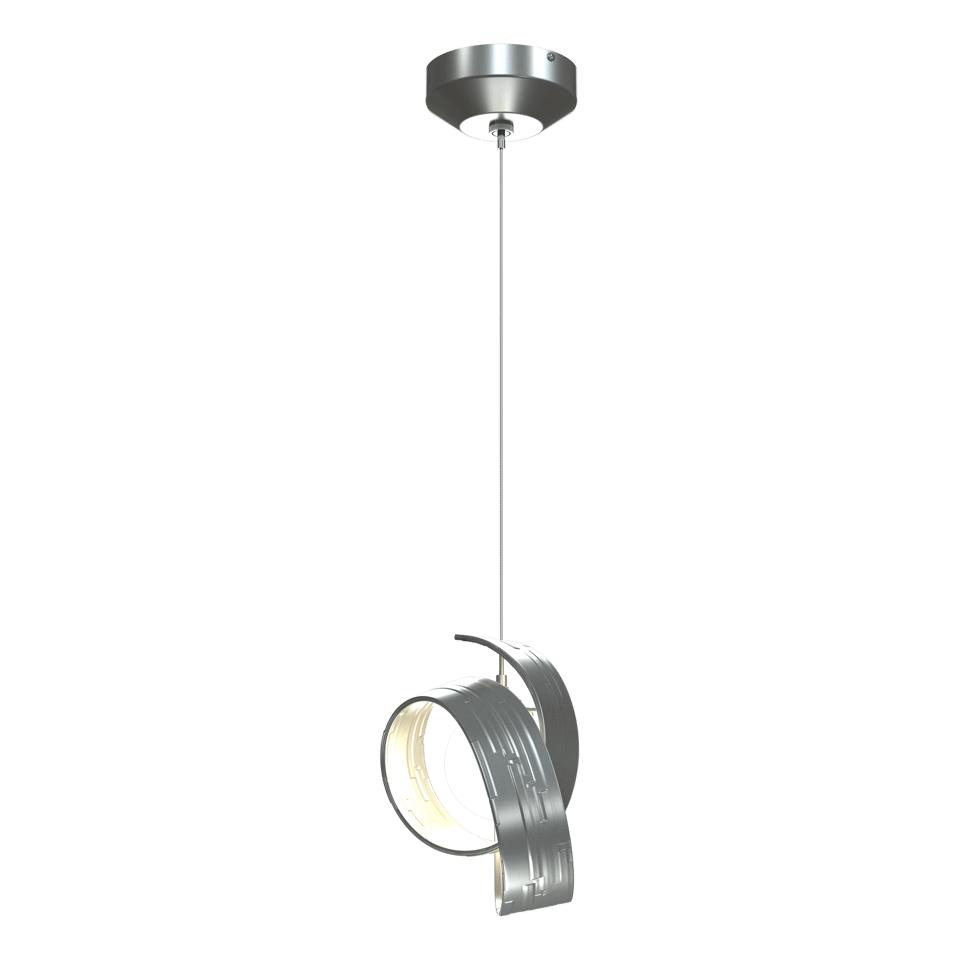 Riza Low Voltage Mini Pendant - Vintage Platinum by Hubbardton Forge