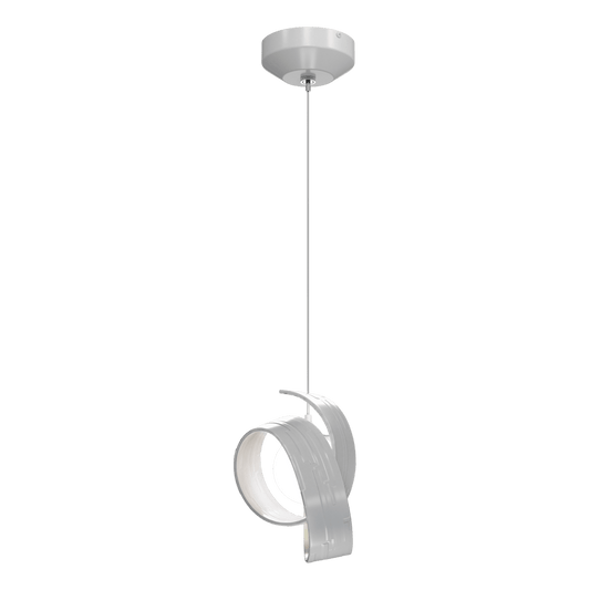 Riza Low Voltage Mini Pendant - White by Hubbardton Forge