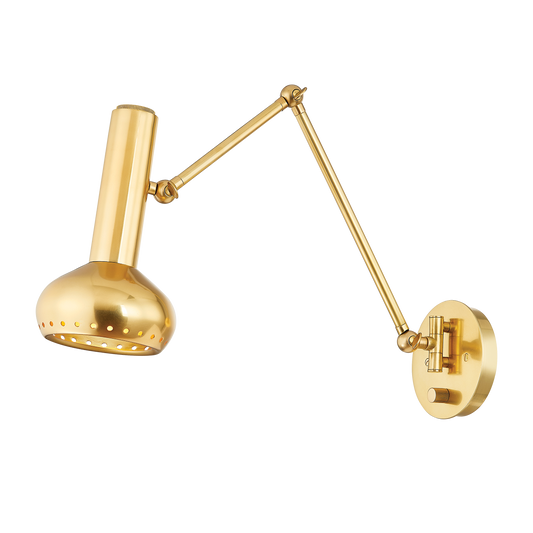 Roald Sconce - Aged Brass by Hudson Valley Lighting