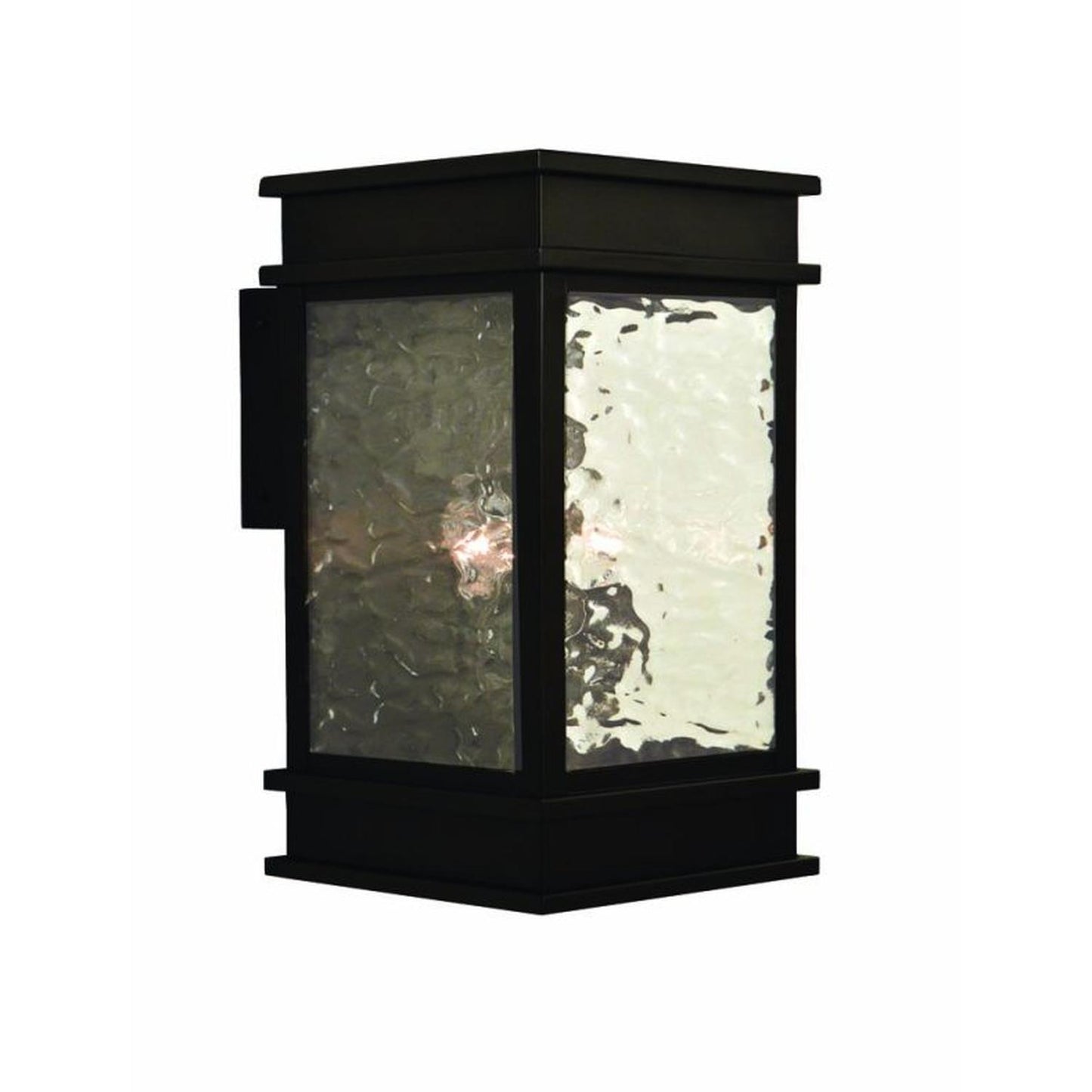 Rochester 12″ High Wall Mount - ROW-6CR-AC - Antique Copper by Arroyo Craftsman