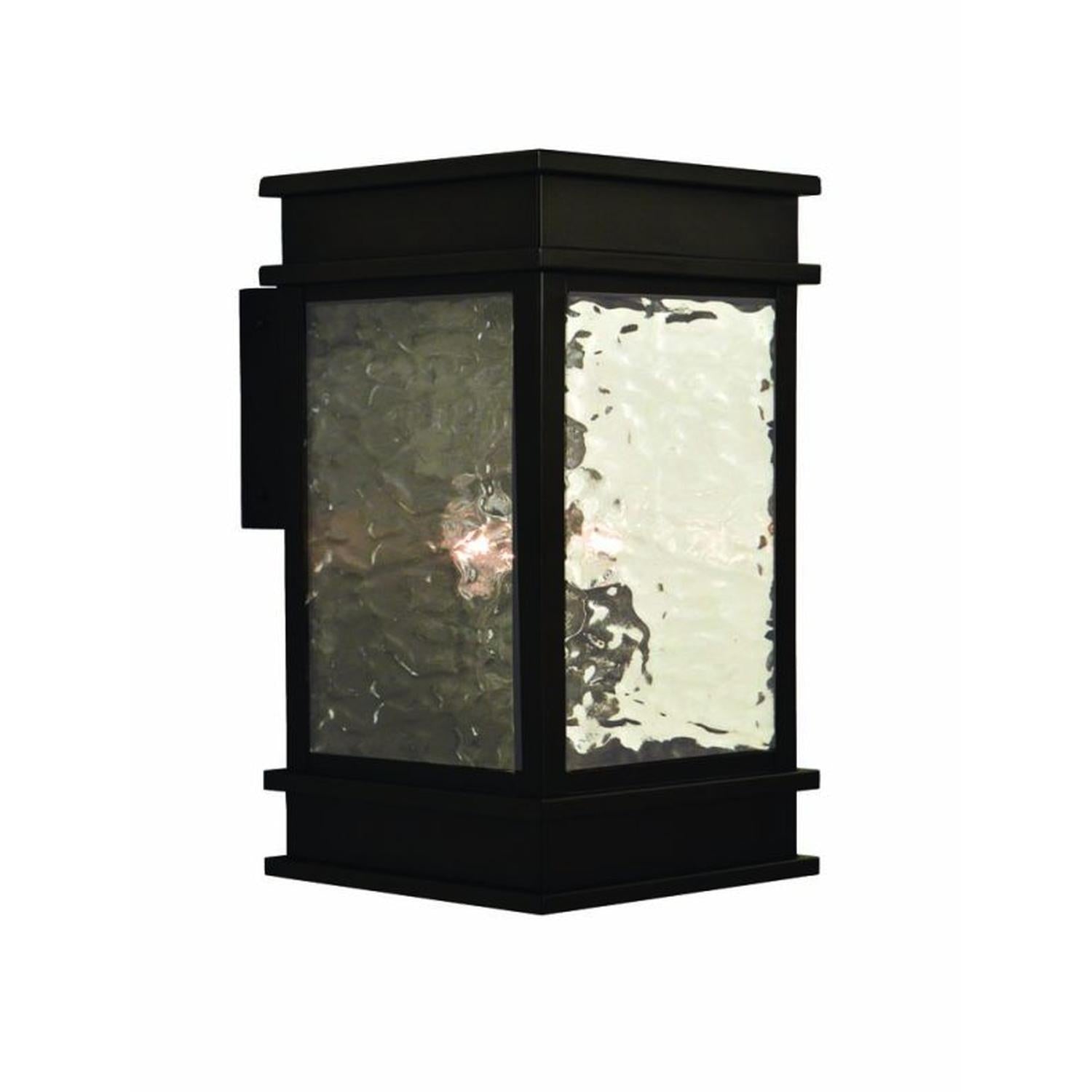 Rochester 12″ High Wall Mount - ROW-6CR-AC - Antique Copper by Arroyo Craftsman