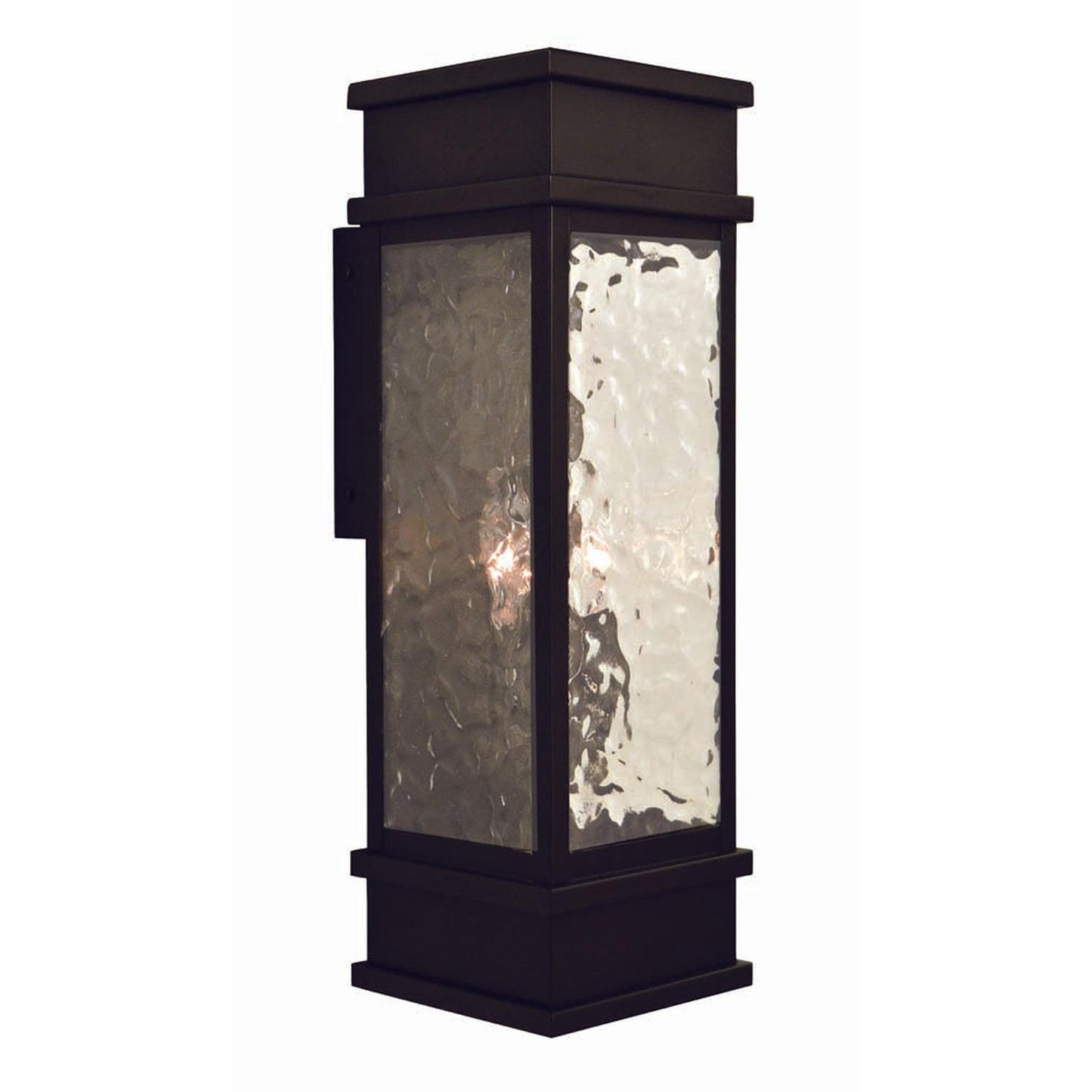 Rochester 23″ High Wall Mount - ROW-8AE-AB - Antique Brass by Arroyo Craftsman