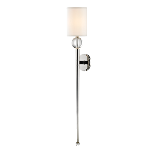 Rockland Wall Sconce - Polished Nickel by Hudson Valley Lighting