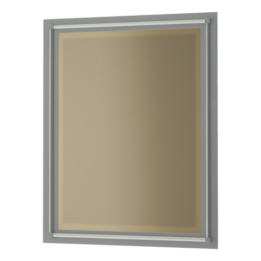 Rook Beveled Mirror - Vintage Platinum by Hubbardton Forge