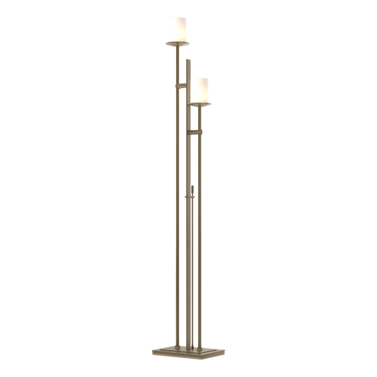 Rook Twin Floor Lamp - Soft Gold by Hubbardton Forge