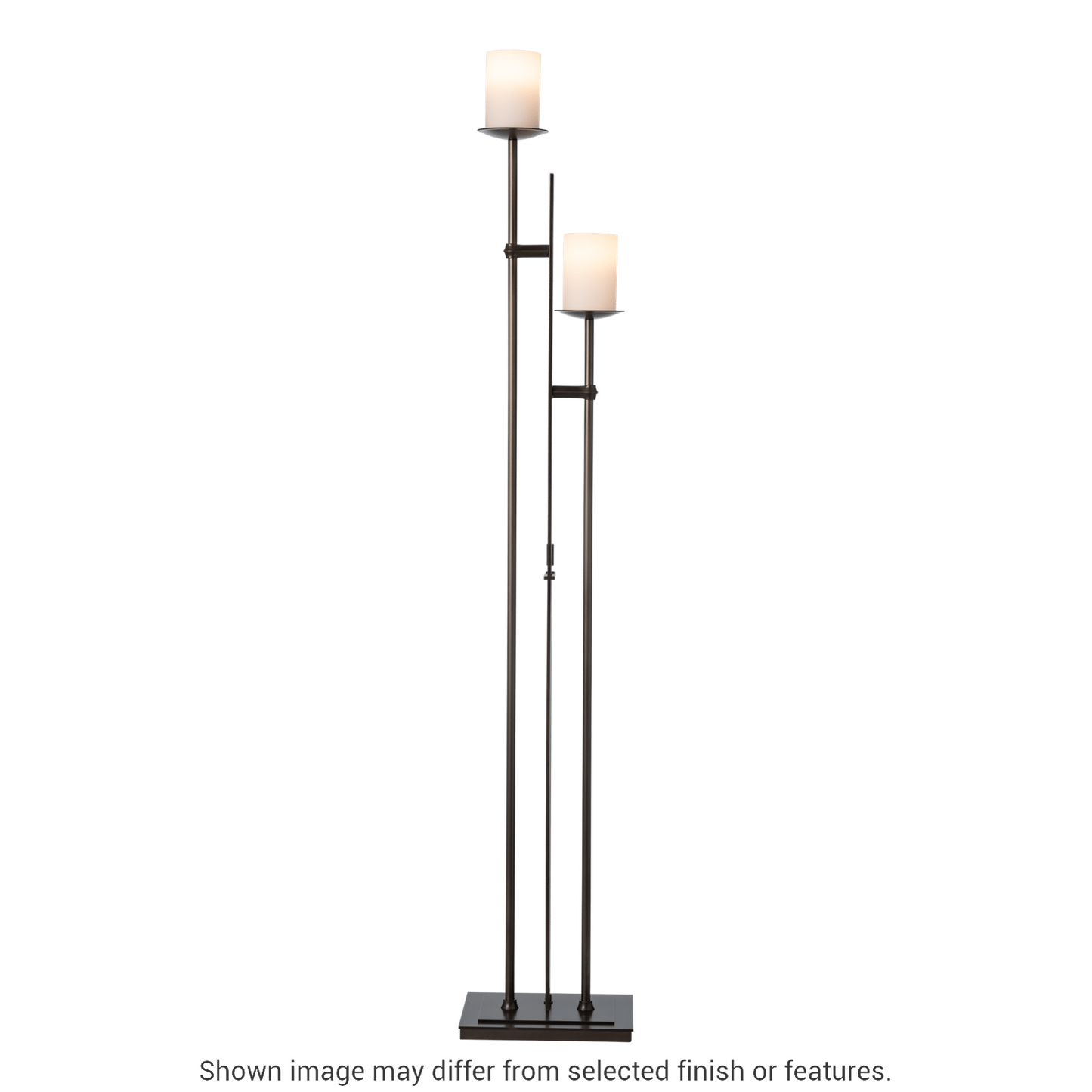 Rook Twin Floor Lamp - White by Hubbardton Forge