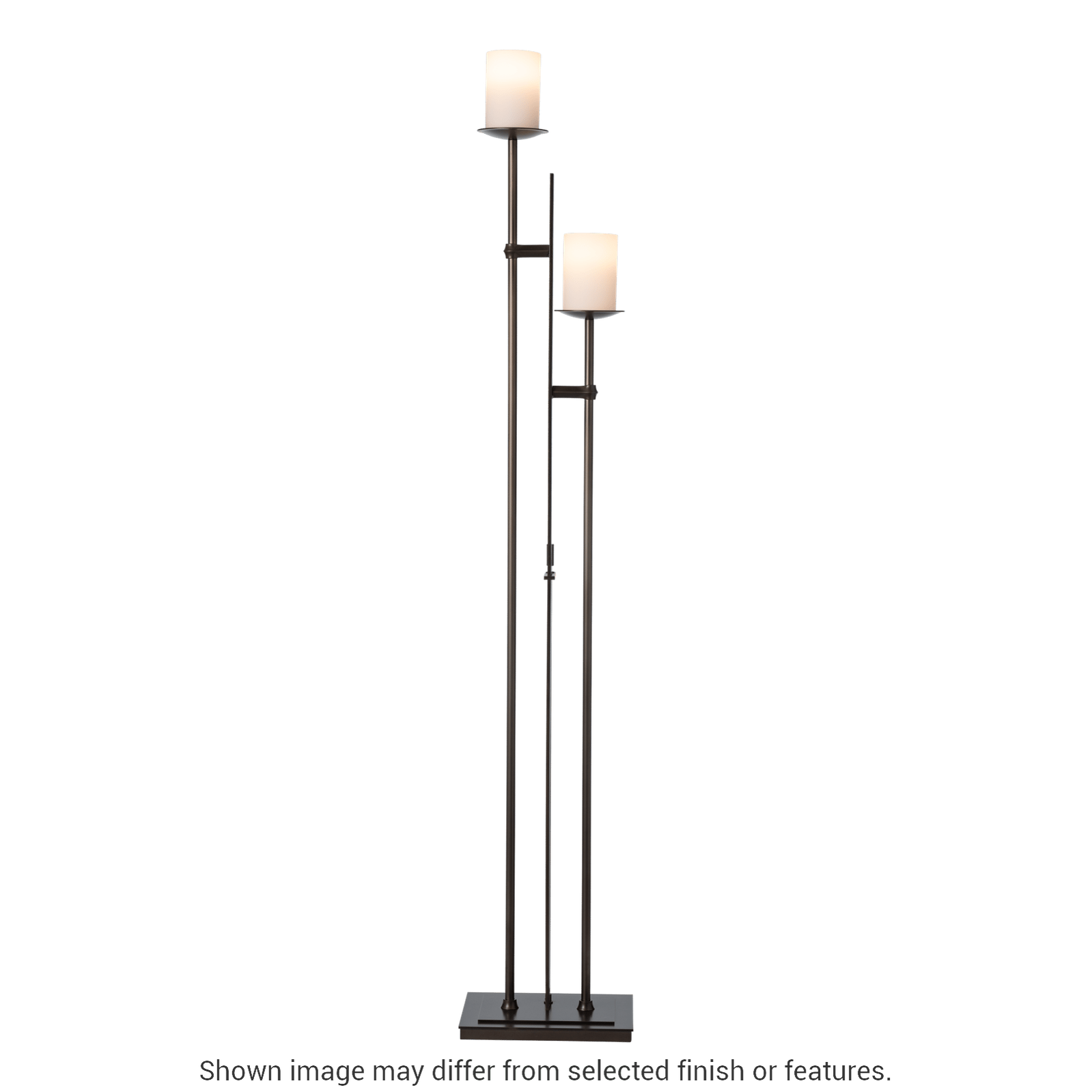 Rook Twin Floor Lamp - White by Hubbardton Forge