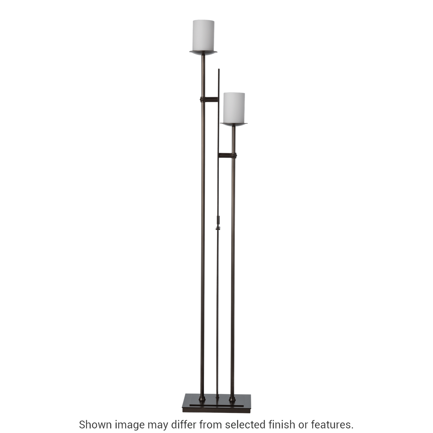Rook Twin Floor Lamp - White by Hubbardton Forge