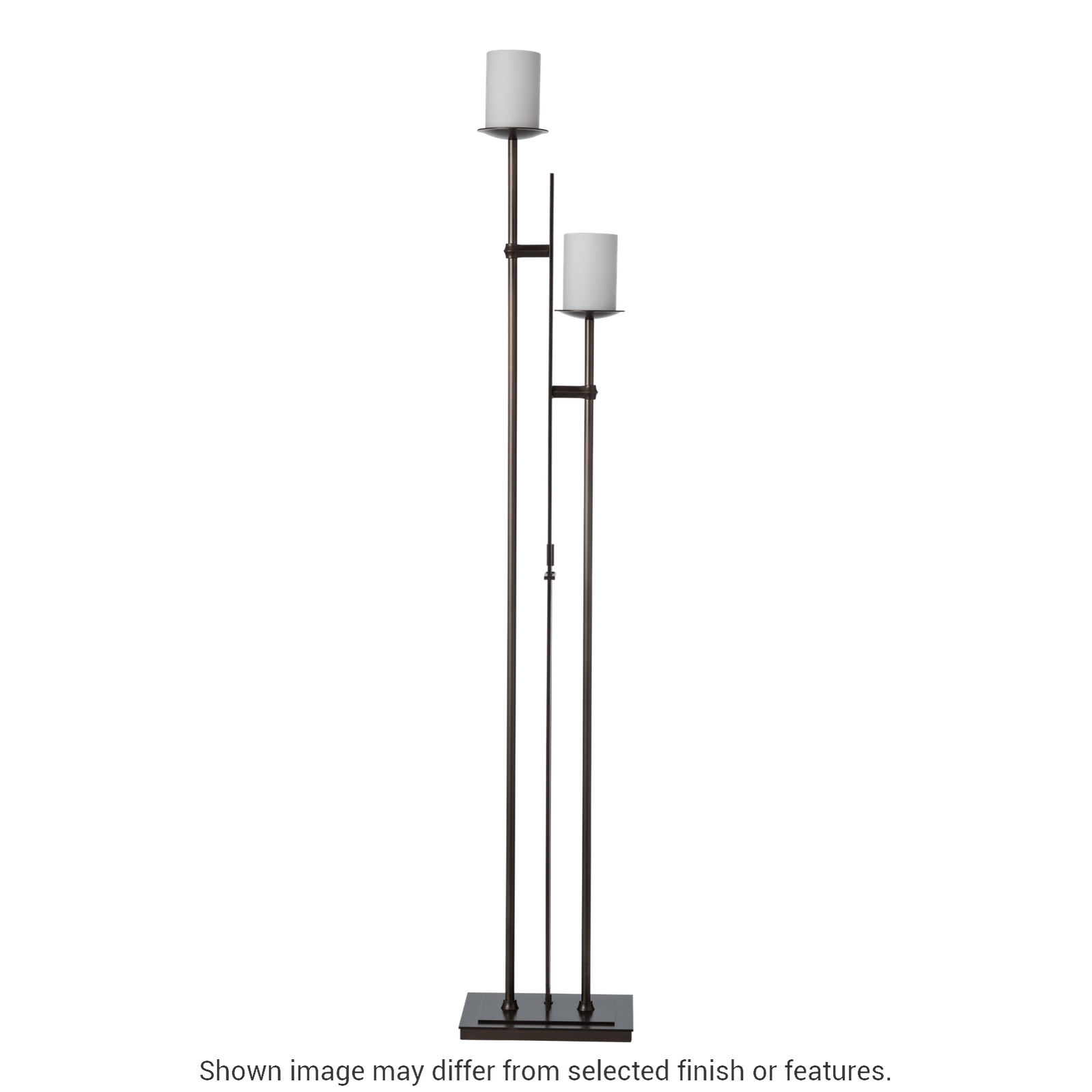 Rook Twin Floor Lamp - White by Hubbardton Forge