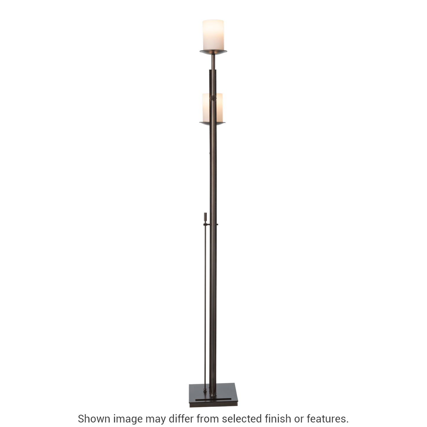 Rook Twin Floor Lamp - White by Hubbardton Forge