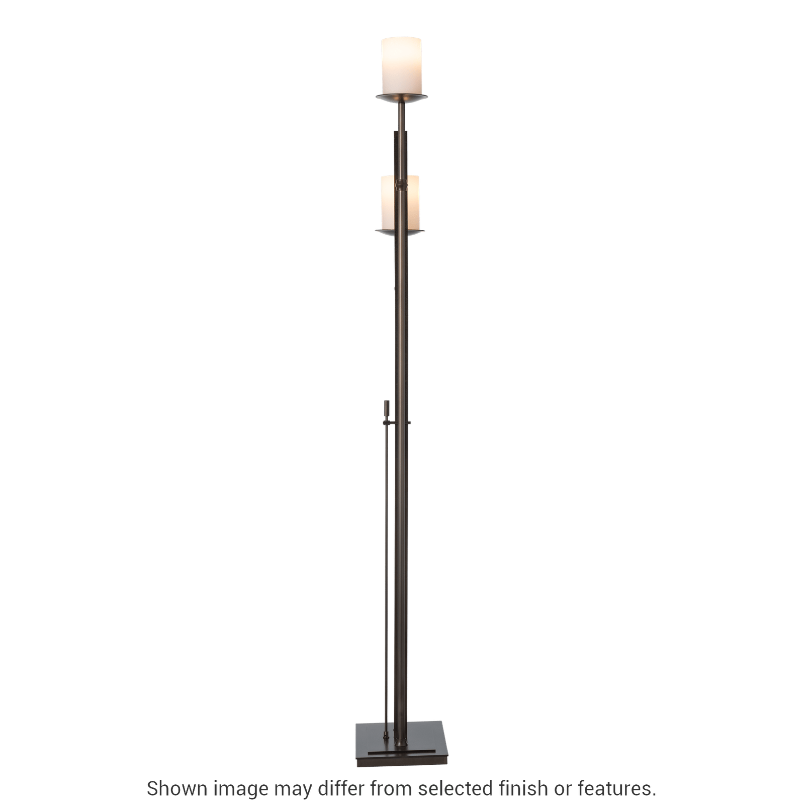 Rook Twin Floor Lamp - White by Hubbardton Forge