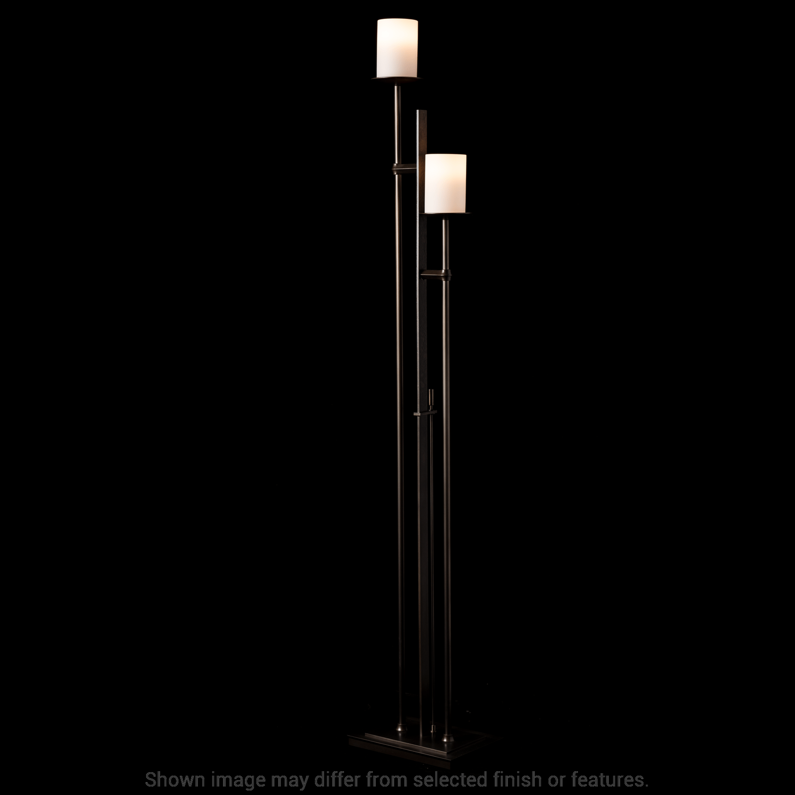 Rook Twin Floor Lamp - White by Hubbardton Forge