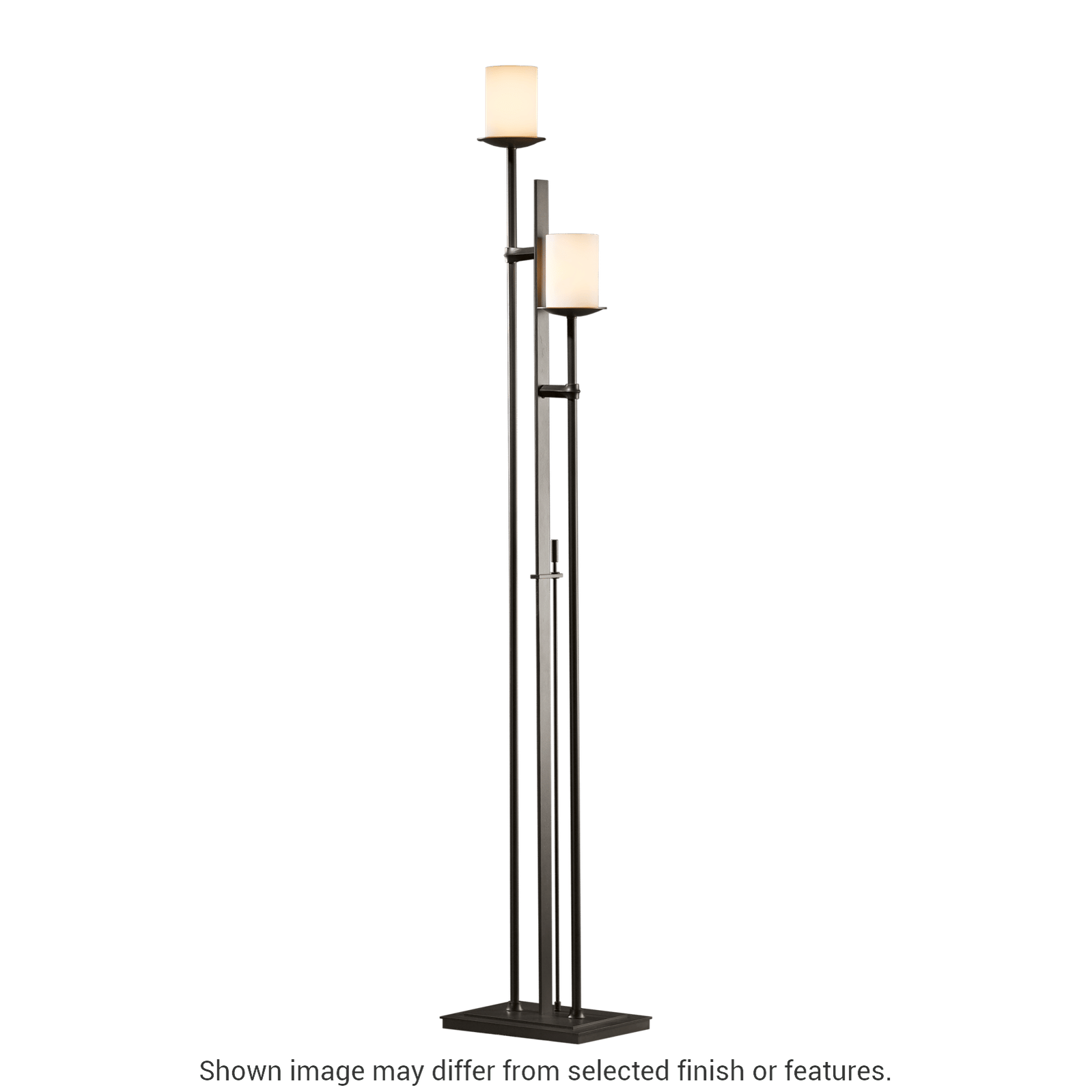 Rook Twin Floor Lamp - White by Hubbardton Forge