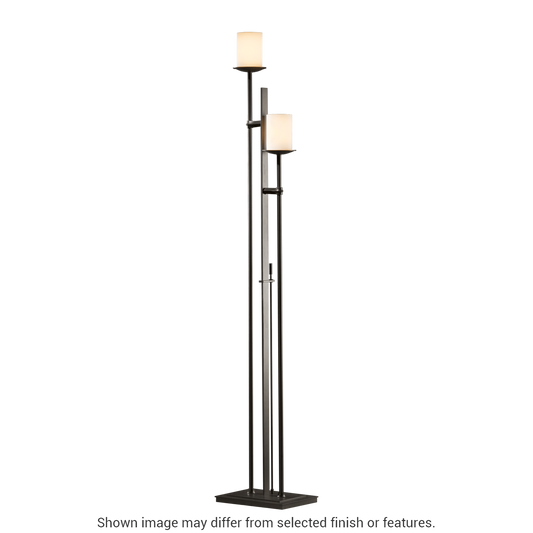 Rook Twin Floor Lamp - White by Hubbardton Forge