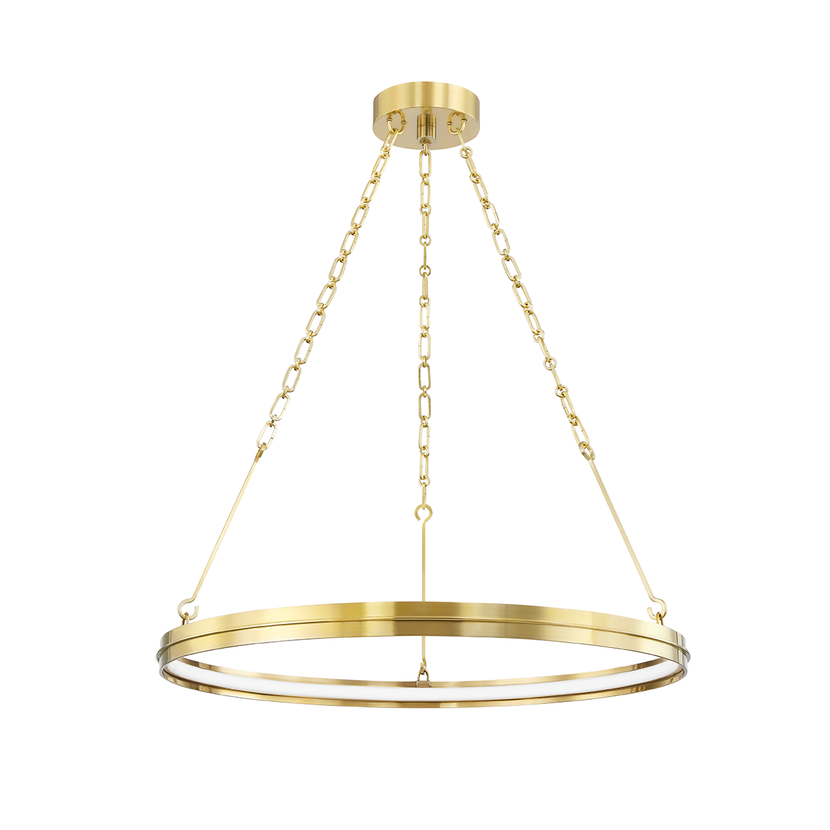 Rosendale Chandelier - Aged Brass by Hudson Valley Lighting