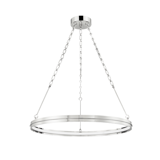 Rosendale Chandelier - Polished Nickel by Hudson Valley Lighting