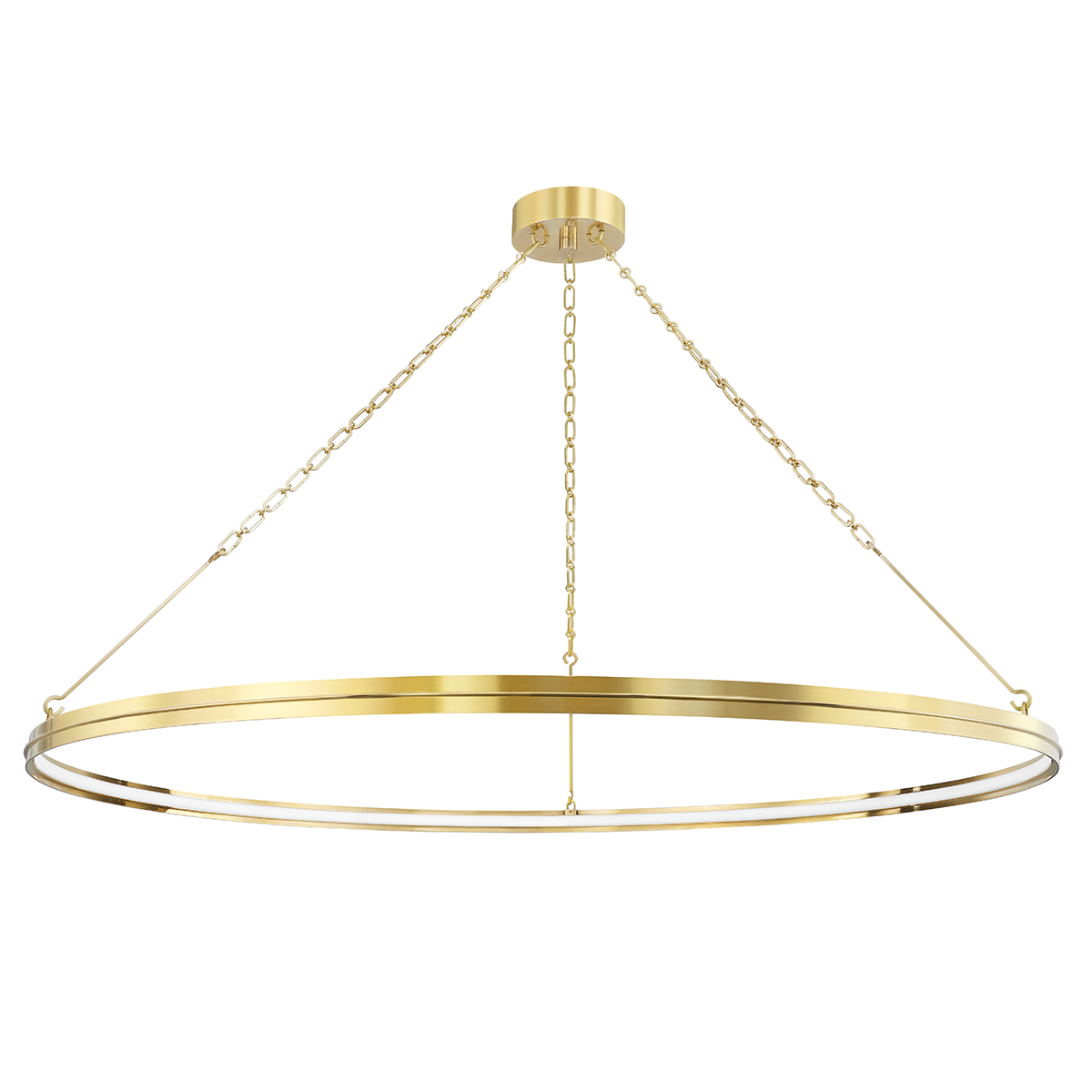 Rosendale Large Chandelier - Aged Brass by Hudson Valley Lighting