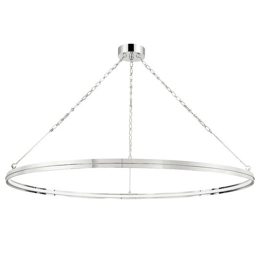 Rosendale Large Chandelier - Polished Nickel by Hudson Valley Lighting