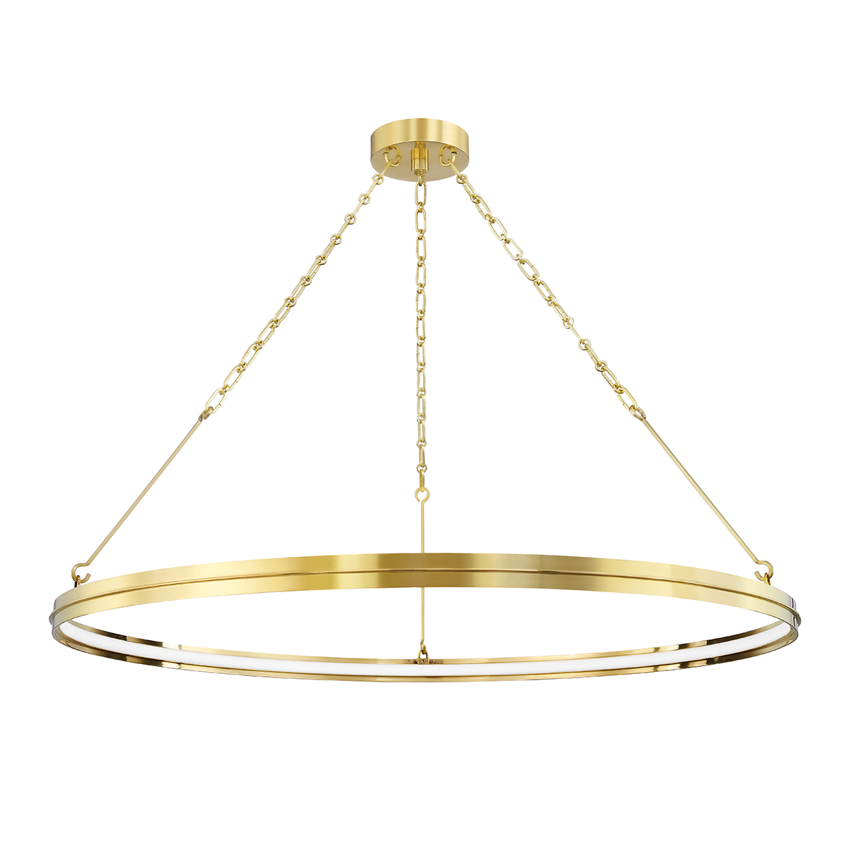 Rosendale Medium Chandelier - Aged Brass by Hudson Valley Lighting