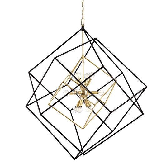 Roundout 12-Light Chandelier - Aged Brass by Hudson Valley Lighting