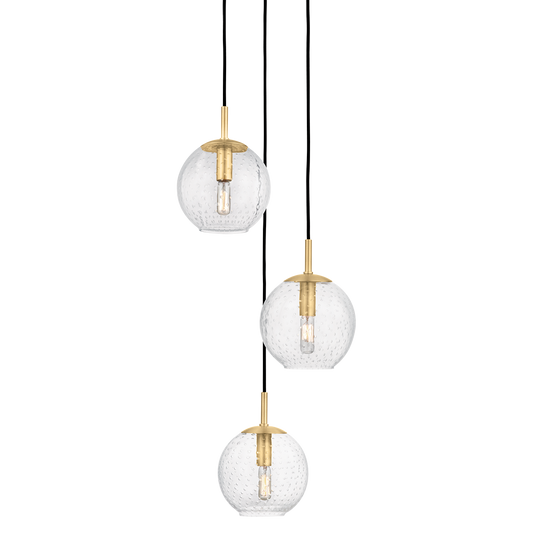Rousseau Chandelier - Aged Brass by Hudson Valley Lighting