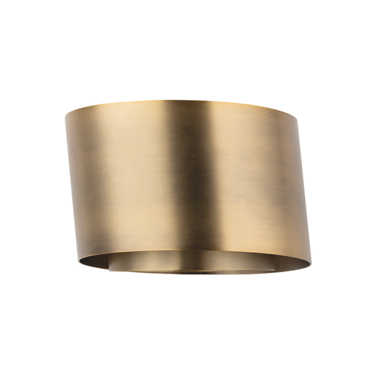 Roux Wall Sconce - 1-Light - Patina Brass - Troy Lighting B4406-PBR