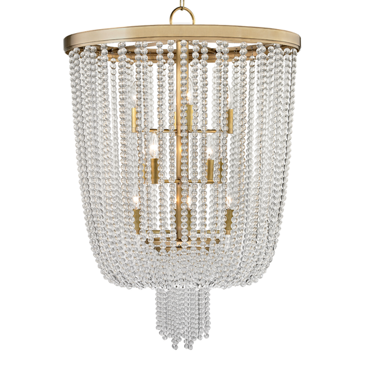 Royalton Chandelier - 12-Light - Aged Brass by Hudson Valley Lighting