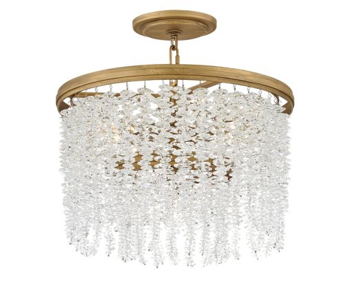 Rubina Medium Convertible Semi Flush Mount by Fredrick Ramond