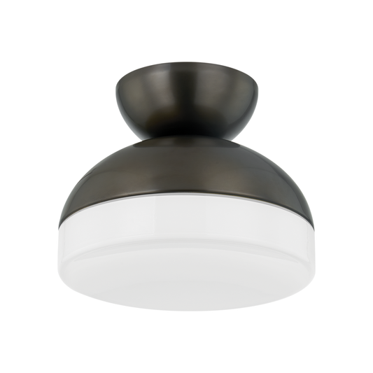 Rue Flush Mount - 1-Light - True Bronze - Mitzi H851501-TRB