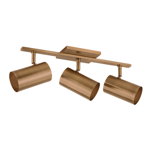 Rueben Vanity Light - 3-Light - Patina Brass - Troy Lighting B1907-PBR