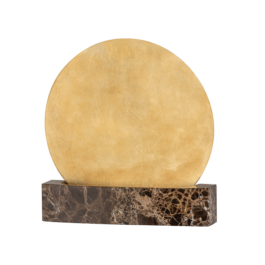 Rune Wall Sconce - 1-Light - Vintage Gold Leaf - Troy Lighting B2312-VGL