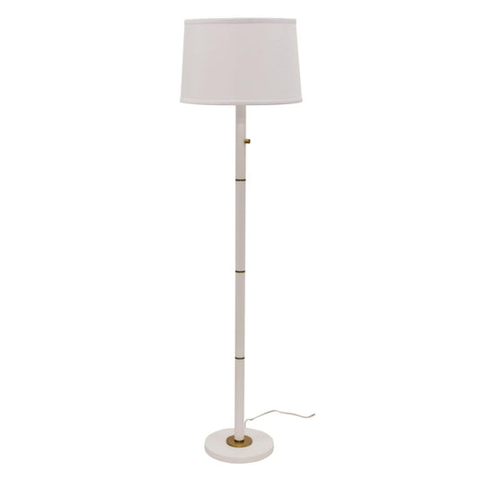 Rupert Floor Lamp - RU703-WT - White by House of Troy