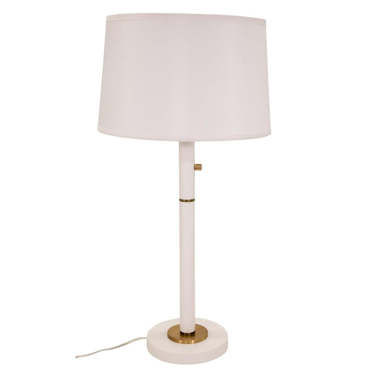 Rupert Table Lamp - RU750-WT - White by House of Troy