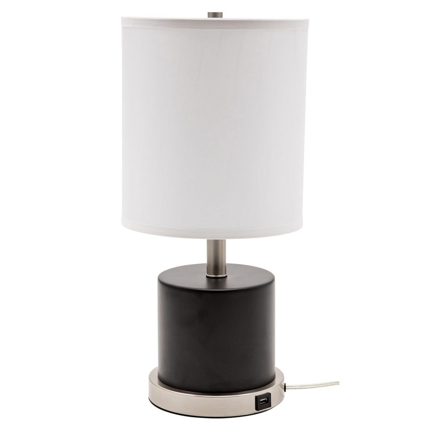Rupert Table Lamp - RU752-BLK - Black by House of Troy