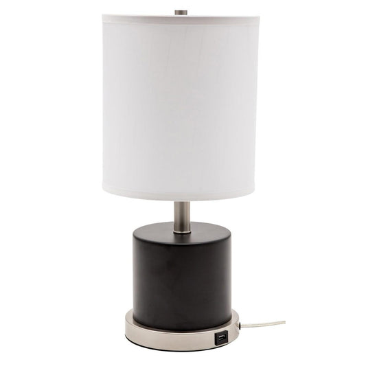 Rupert Table Lamp - RU752-BLK - Black by House of Troy