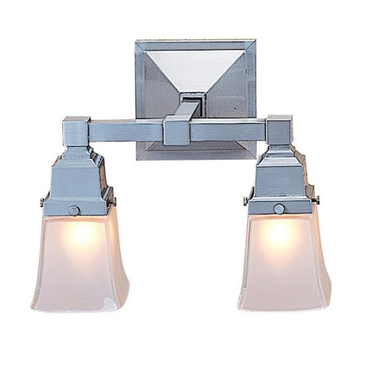 Ruskin 2 Light Sconce - RS-2-P - Pewter by Arroyo Craftsman