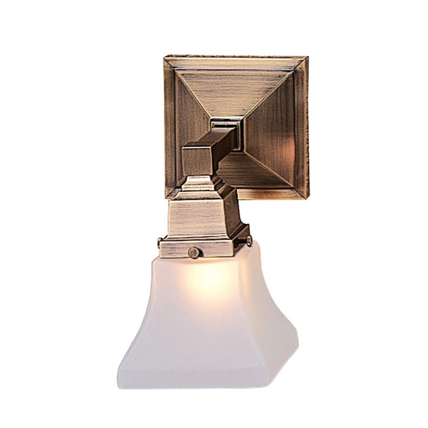 Ruskin One Light Sconce - RS-1-AB - Antique Brass by Arroyo Craftsman