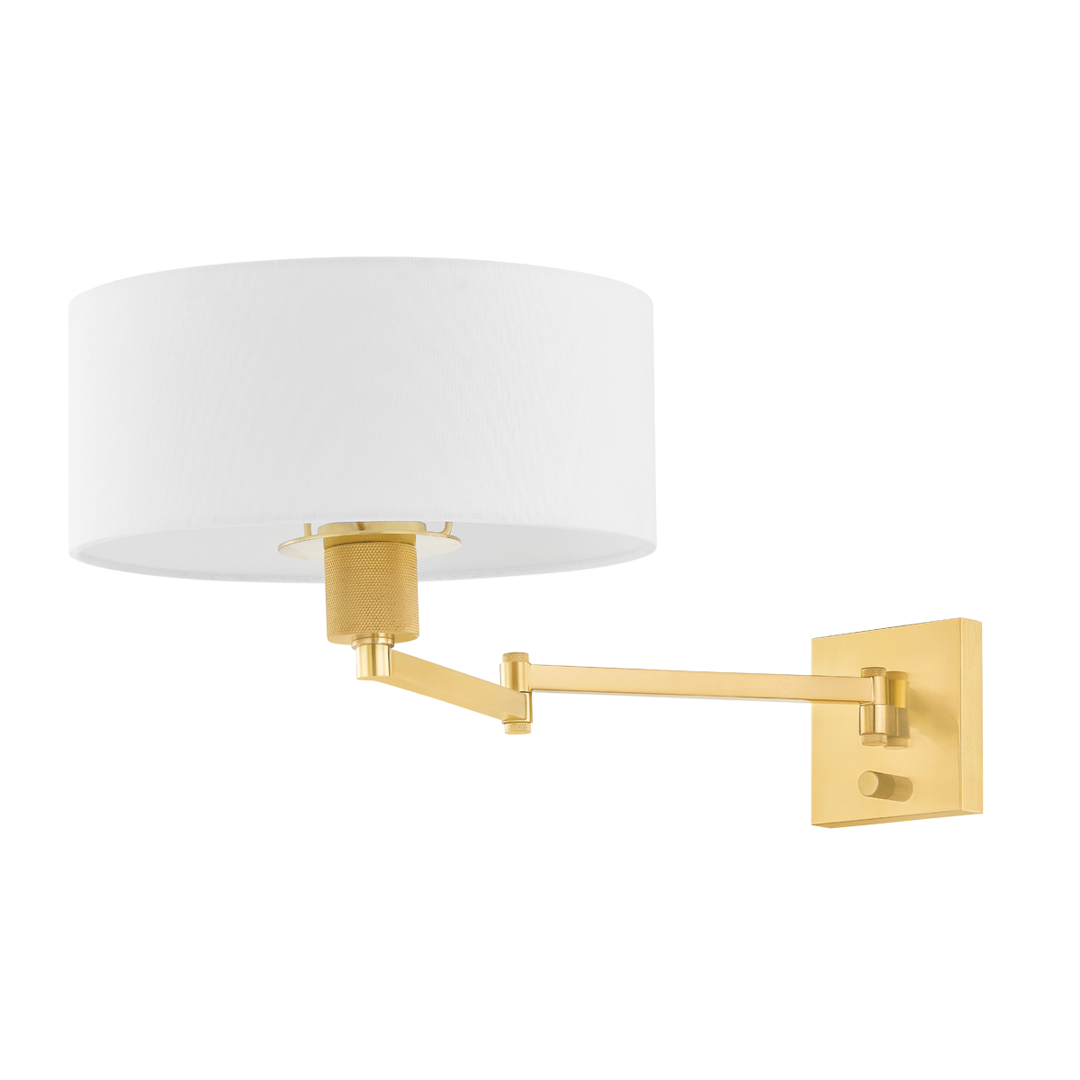 Sammy Wall Sconce - Aged Brass by Hudson Valley Lighting