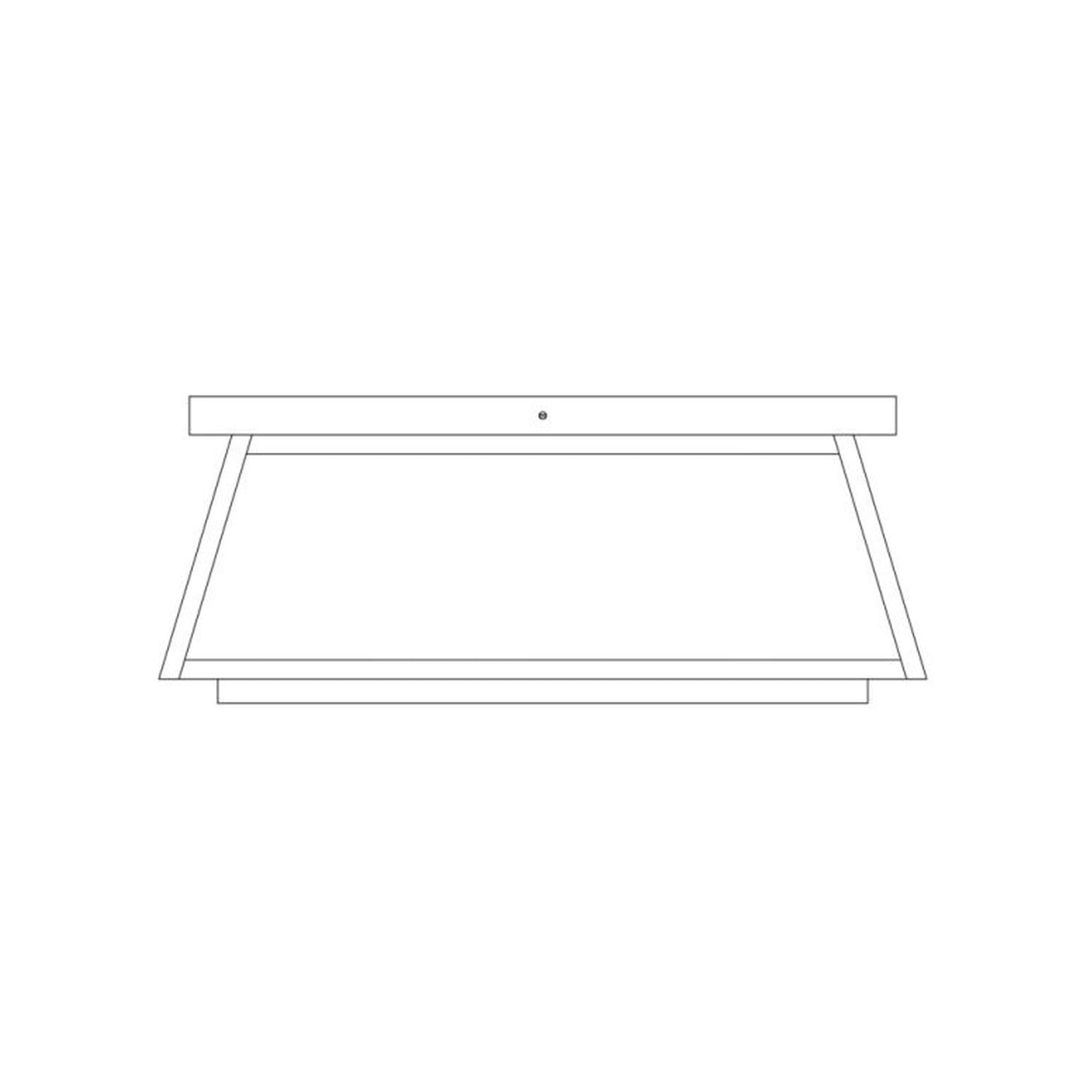 Sarasota 20″ Wide Column Mount - SKC-20GW-BZ - Bronze by Arroyo Craftsman