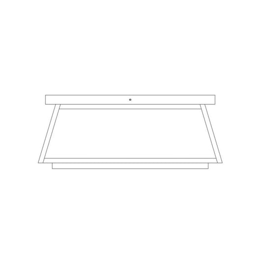 Sarasota 20″ Wide Column Mount - SKC-20GW-P - Pewter by Arroyo Craftsman