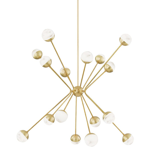 Saratoga 16-Light Chandelier by Hudson Valley Lighting