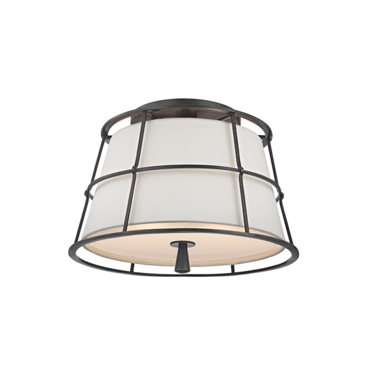 Savona Semi Flush - Old Bronze by Hudson Valley Lighting